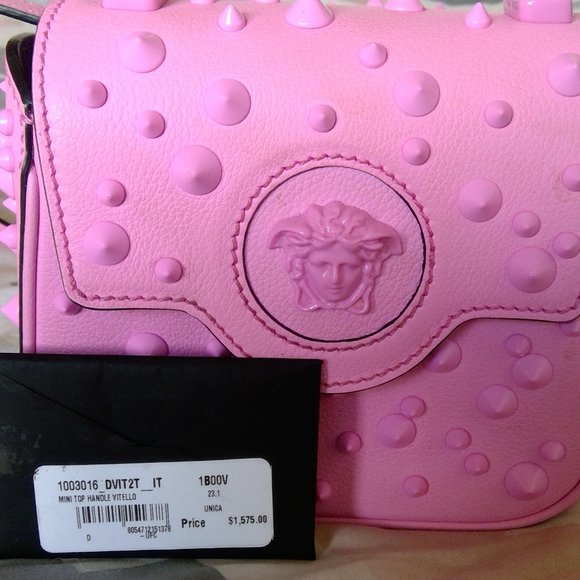 Versace Mini Pointed Studded Bag The Medusa - Picture 5 of 5